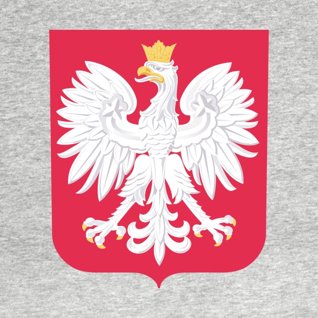 Coat of arms of Poland by Wickedcartoons